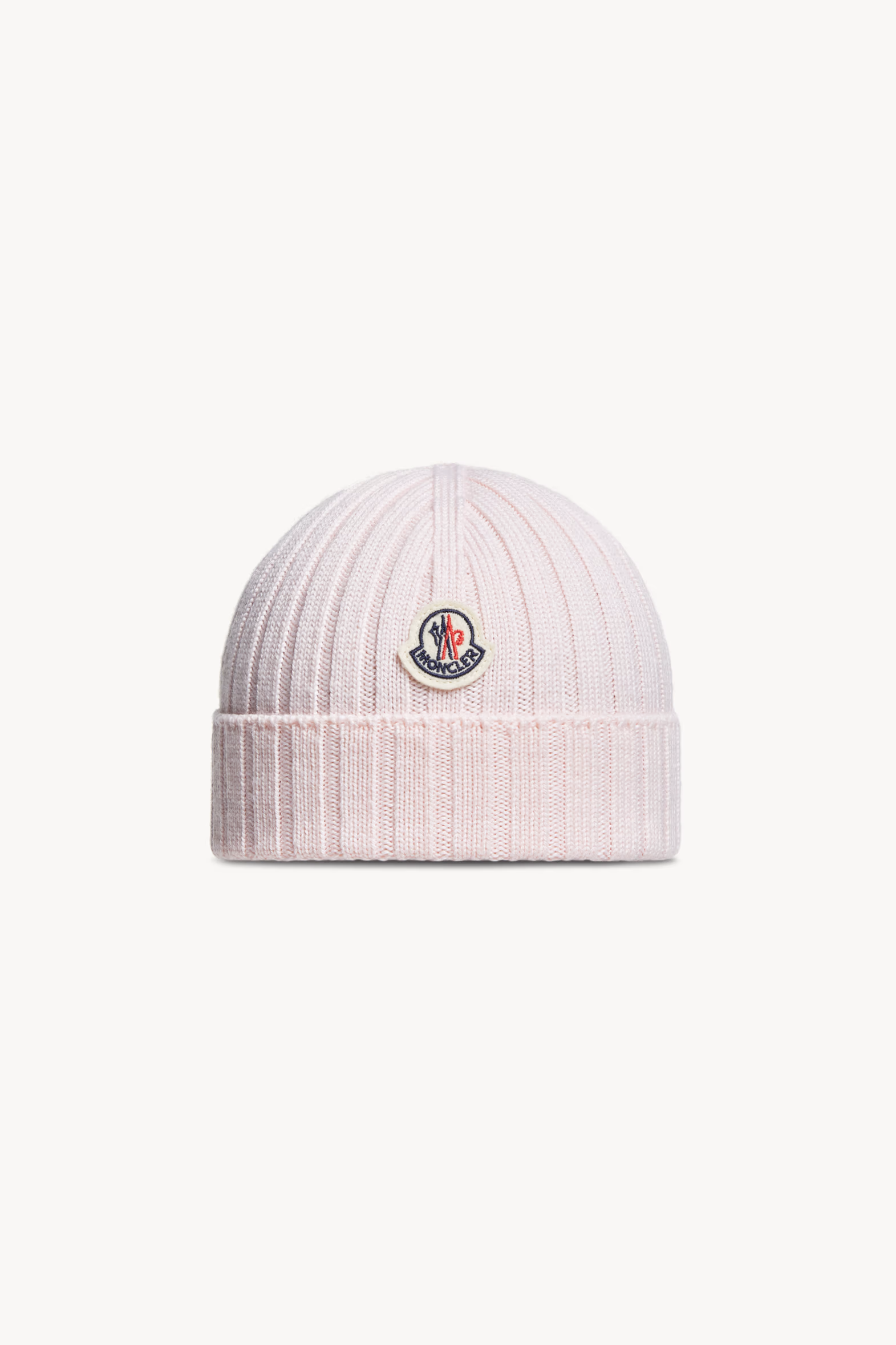 Wool Beanie Girl Light Pink Moncler 0